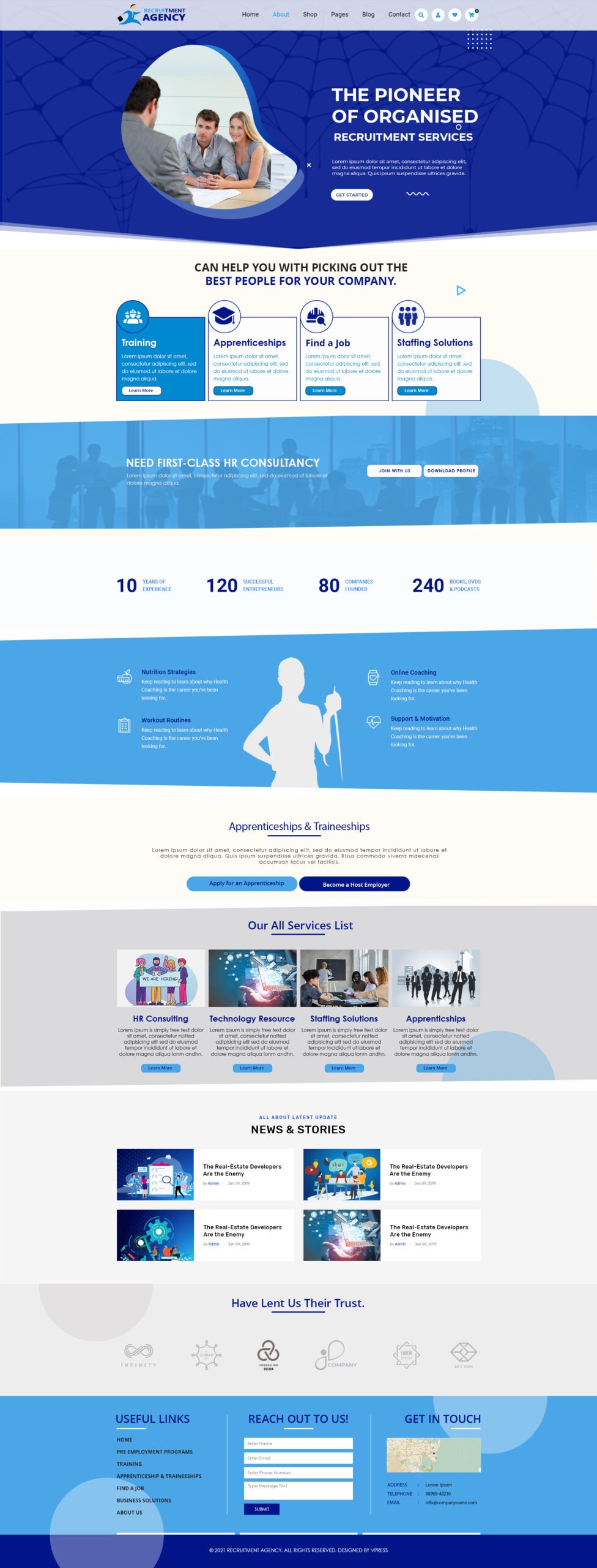 web template 4